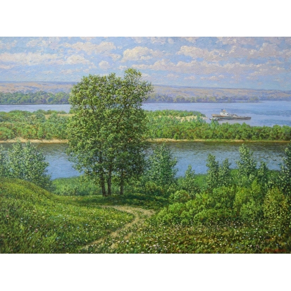 Летний день на Волге