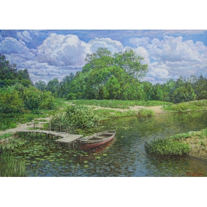 Лето на речке