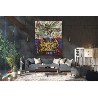 Краб не поел. Гобелен осенний джаз