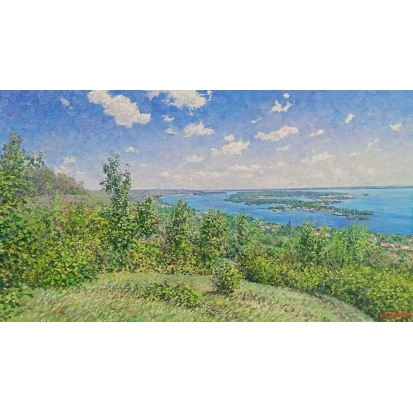 Вид на Зелёный остров