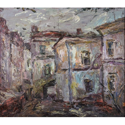 Во дворе на Ленина