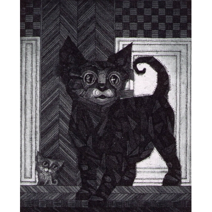 Черный кот