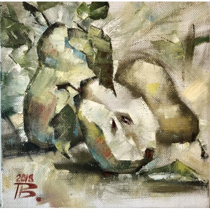 Груши на столе