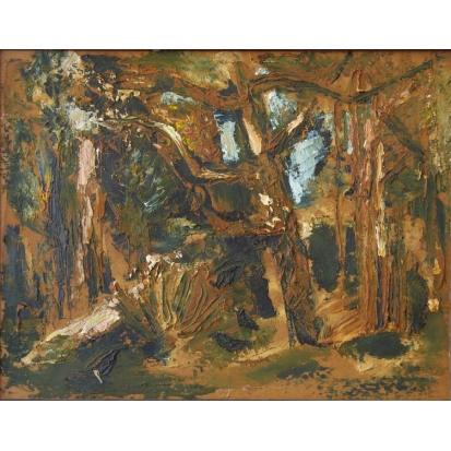 Пейзаж с грачами