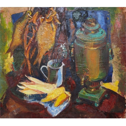 Натюрморт с самоваром