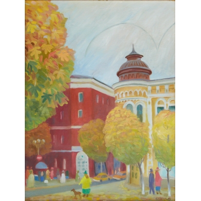 Саратов. Золотая осень на Бродвее