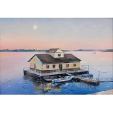 Вечер на Волге