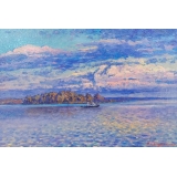 Вечер на Волге