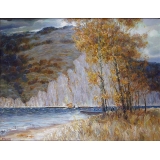 Волга. осень