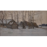 Березки зимой