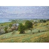 Волжский берег.Село Степное.